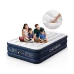 Air Mattress Queen With Built In Pump And Quilted Topper, 20" Comfor.... Fixed Price $218.71.