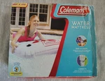 Vintage Coleman Water Mattress Pool Float Snap Stay Inflatable Lounger Nib. Fixed Price $40.25.