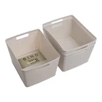 Bino Woven Plastic Basket Large (natural), 3-PACK The 3PK- L,. Fixed Price $45.82.