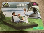 Greatland Flocked-top Queen Airbed 80 In Large X 60 W 9 1/2 H. Fixed Price $29.99.