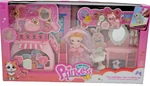 Fashion Princess Doll Playset Bedroom Furniture, Accessories & Pet Cat Ages 3 +. Fixed Price $23.49.