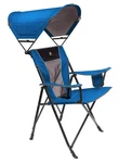 Camping Chair With Sunshade - Gci Outdoor Comfort Pro Royal Blue. Fixed Price $114.99.
