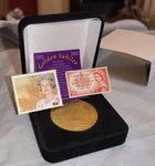 Queen Elizabeth Gold Jubilee Coin & Stamp Medal King Charles Iii Royal Mint. Fixed Price $80.53.