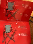 Coleman Broadband Mesh Quad Camp Chair With Carry Bag & Cup Holder Cooling. Fixed Price $28.00.
