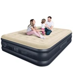Air Mattress Queen 18 Raised Portable Built In Pump 650 Lbs Grey WL-966 Sennoul. Fixed Price $179.99.