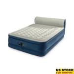 Queen 18IN Headboard Raised Air Mattress Built-in Pump Portable Sleep Solution. Fixed Price $121.64.