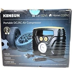 New Kensun Portable Ac/dc Air Compressor Tire Inflator Model Kc-l Analog Gau. Fixed Price $74.99.
