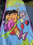 Vintage 2004 Dora The Explorer Marshmallow Ready Bed Sleeping Bag Inflatable. Fixed Price $38.99.
