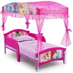 Delta Children Canopy Toddler Bed, Disney Princess. Fixed Price $116.89.