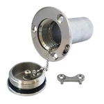 New Casting 1-1/2"38MM Boat Water Deck Fill/filler With Key Cap Marine .... Fixed Price $44.99.