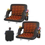 Heated Stadium Seats For Bleachers With Back Support And Wide Cushion, Extra .... Fixed Price $193.44.