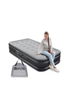 Ezinflate Inflatable Twin Double High Air Mattress With Built Pump - 75X39X16. Fixed Price $60.00.
