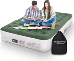 Zearna Inflatable Queen Air Mattress W/ Built-in Pump Tent Camping 80"X60"X13". Fixed Price $49.99.