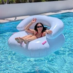 New Pool Lounger Stylish Inflatable Chair. Fixed Price $15.82.