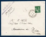 Air Bleu Last Flight Letter 01/09/1940 Signed By Chief Pilot Cl Ment. Rare. Fixed Price $93.69.