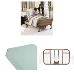 Semi-electric Bed Package W/ Prevention Mattress & Full Length Rails. Fixed Price $1163.75.