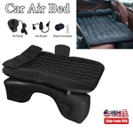 Inflatable Car Air Mattress Bed Black Flocked Seat Pads Sofa 55" X 35" (w). Fixed Price $36.47.