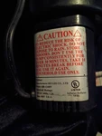 Ho Lee Co. (HB-124BN) Electric Inflator/ Deflator Air Pump W/ Attachments *read*. Fixed Price $35.00.