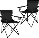 Joyfair Portable Camping Chair Foldable Beach Fishing W/carry Bag-set Of 2. Fixed Price $78.98.
