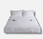 Beautyrest White Luxe Quilted Electric Mattress Pad, Queen Size. Fixed Price $61.01.