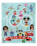 Northwest Disney 100 Silk Touch Throw Blanket, 50" X 60", Years Of Wonder. Fixed Price $25.49.