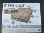 Insta-bed Queen Airbed Mattress With Built Pressure Sense Pump 80X60X19!!. Fixed Price $69.99.