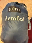 Aerobed The Original Twin/full Inflatable Air Mattress W/ Bag No Pump, Untested. Fixed Price $50.00.