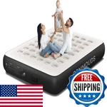 Commouds Queen Air Mattress Built-in Battery Powered Removable Pump 13 High. Fixed Price $117.68.
