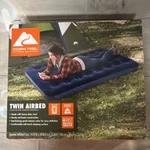 Ozark Trail Twin Air Bed Blue Camping Sturdy Coil Beam Quick-release Valve. Fixed Price $22.95.