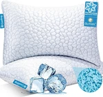 Qutool Cooling Pillows 2 Pack Shredded Memory Foam Queen Adjustable For Hot. Fixed Price $79.99.