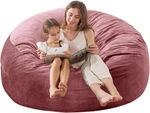 Edujin Bean Bag Chair, Memory Foam Chairs For Adults, Soft Velvet Cover. Fixed Price $85.99.
