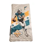 Vintage 90S Miami Dolphins Sleeping Bag Dan Marino Youth Size 1992 Nflp. Fixed Price $24.99.