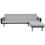 Sofa Bed Convertible Sleeper Sectional Fabric Black And Gray Vidaxl. Fixed Price $316.99.