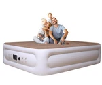 Etto Air Mattress With Built Pump, 18 Inch Luxury Queen, Brown. Fixed Price $123.99.