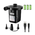 Electric Air Pump For Mattress: Rechargeable 4000MAH Battery - Dr.me.... Fixed Price $43.64.