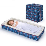 Umoving Toddler Travel Bed Portable Foldable Cotton Lining Ocean Blue. Fixed Price $154.99.