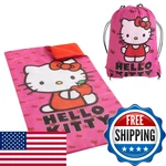 Idea Nuova Sanrio Hello Kitty 2-PIECE Slumber Set Sleeping Bag Sling Kids. Fixed Price $46.38.