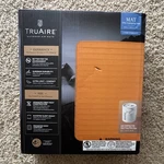 Truaire Tpu Camping Mat Pad Single 60X80X7 Orange/gray Usb Pump 66089S. Fixed Price $38.39.
