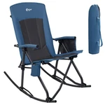 Portal Oversized Folding Rocking Camping Chair Portable 1P-FABRIC Blue. Fixed Price $118.64.