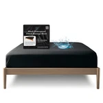 Eroticgel Super King Black Waterproof Fitted Massage Sheet For Nuru 204X204CM. Fixed Price $54.99.
