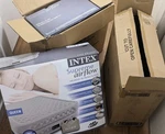 Intex 20" Supreme Air-flow Queen Mattress W/ Built-in Pump -used Once-. Fixed Price $45.00.
