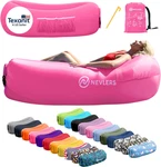 450LBS Cap Outdoor Inflatable Couch For Camping Pink Tough 210T Polyester. Fixed Price $47.78.