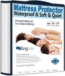 Cooling Mattress Protector Waterproof Queen Size Ultra Soft Noiseless Smooth .... Fixed Price $37.43.