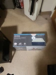 Intex Dura Beam Queen Size 18" Pillow Top Air Mattress With Electric Pump Blue. Fixed Price $44.99.