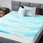 Premium Gel Memory Foam Mattress Topper Us Certified Comfort Bed Pad Cooling. Fixed Price $153.28.