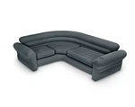 Intex Inflatable Corner Living Room Gray Sectional Sofa 68575VM - (used). Fixed Price $140.00.