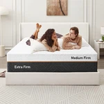 12-INCH Extra Queen Mattress With Pillows & Dual Firmness Memory Foam. Fixed Price $539.99.