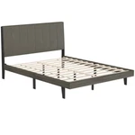 Queen Size Frame Tufted Upholstered Headboard Bedroom W/ Solid Wooden Slat. Fixed Price $79.99.