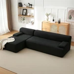 108" Modular Cloud Couch Sectional With Left Chaise, L-shaped Boneless Sofa. Fixed Price $185.49.