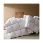 Pacific Coast Goose Feather Down Fiber Comforters King Size, Extra Fluffy Whi.... Fixed Price $193.74.